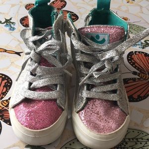 NWOT chooze sparkly sneakers